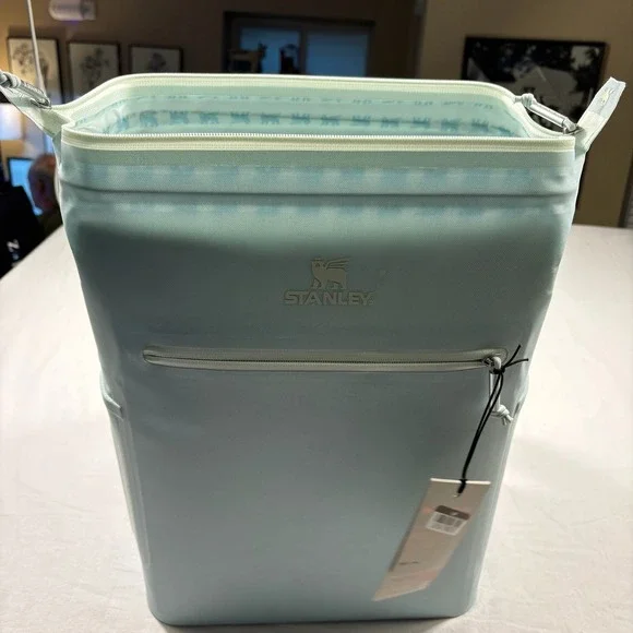 Stanley Madeleine Midi Backpack Soft Cooler 14L Light Blue NEW - Picture 3 of 12